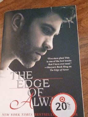 The Edge of Always Paperback - Black and White Cover